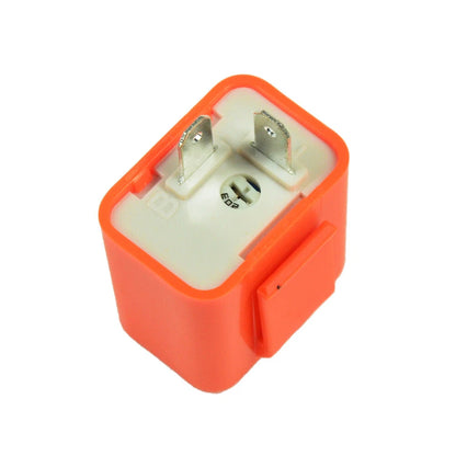 LED Adjustable Flasher Relay 2 Pin 12V Turn Signal Indicator for Motorcycle