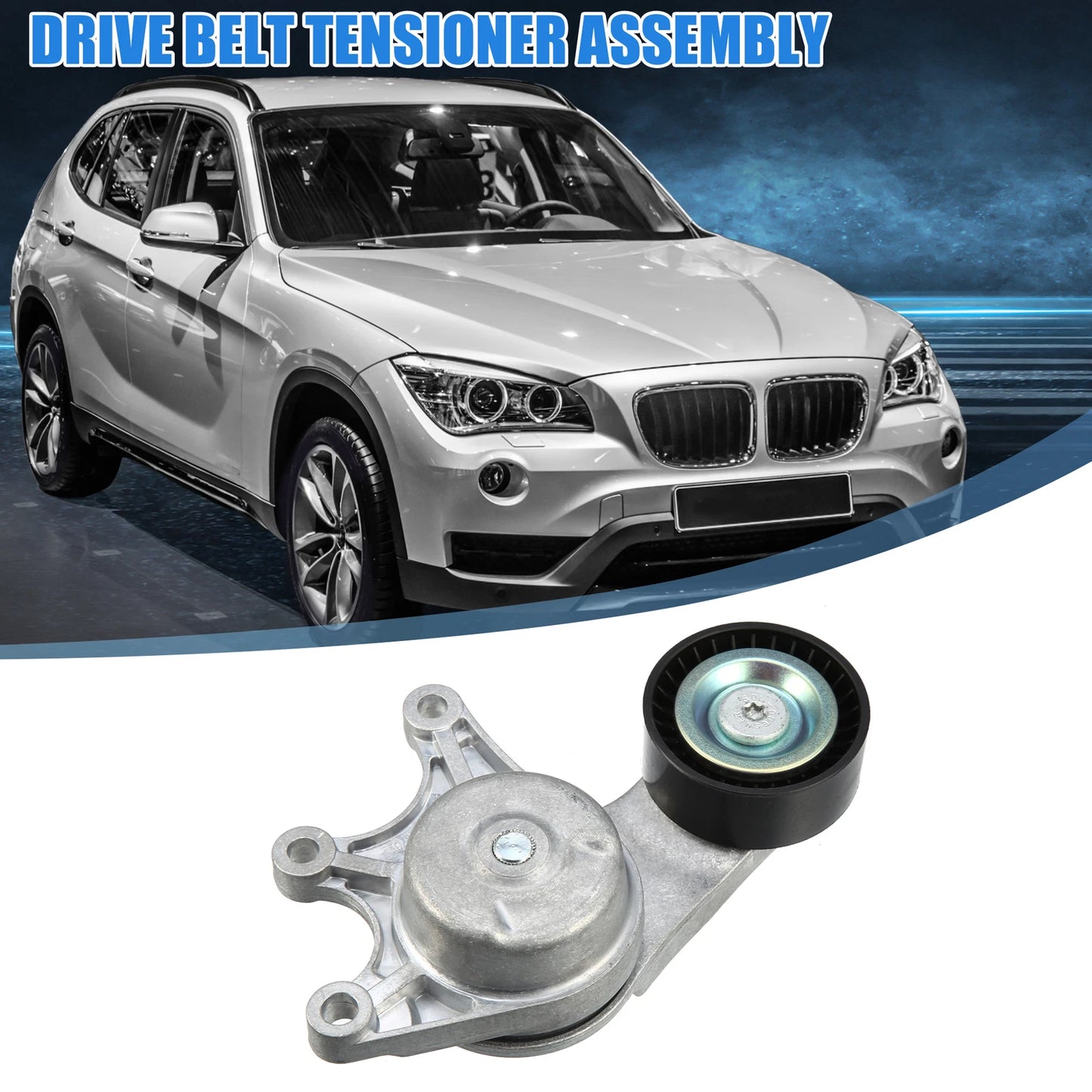 Drive Belt Tensioner Assembly for BMW 228i 320i 328i 528i X1 X3 Z4 (2012-2019)