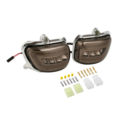 Front LED Turn Signals Smoked for Honda Goldwing 1800 (2001 - 2017)