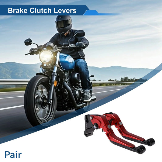 Brake Clutch Lever Red Black for Kawasaki ZZR600 (2005–2009)