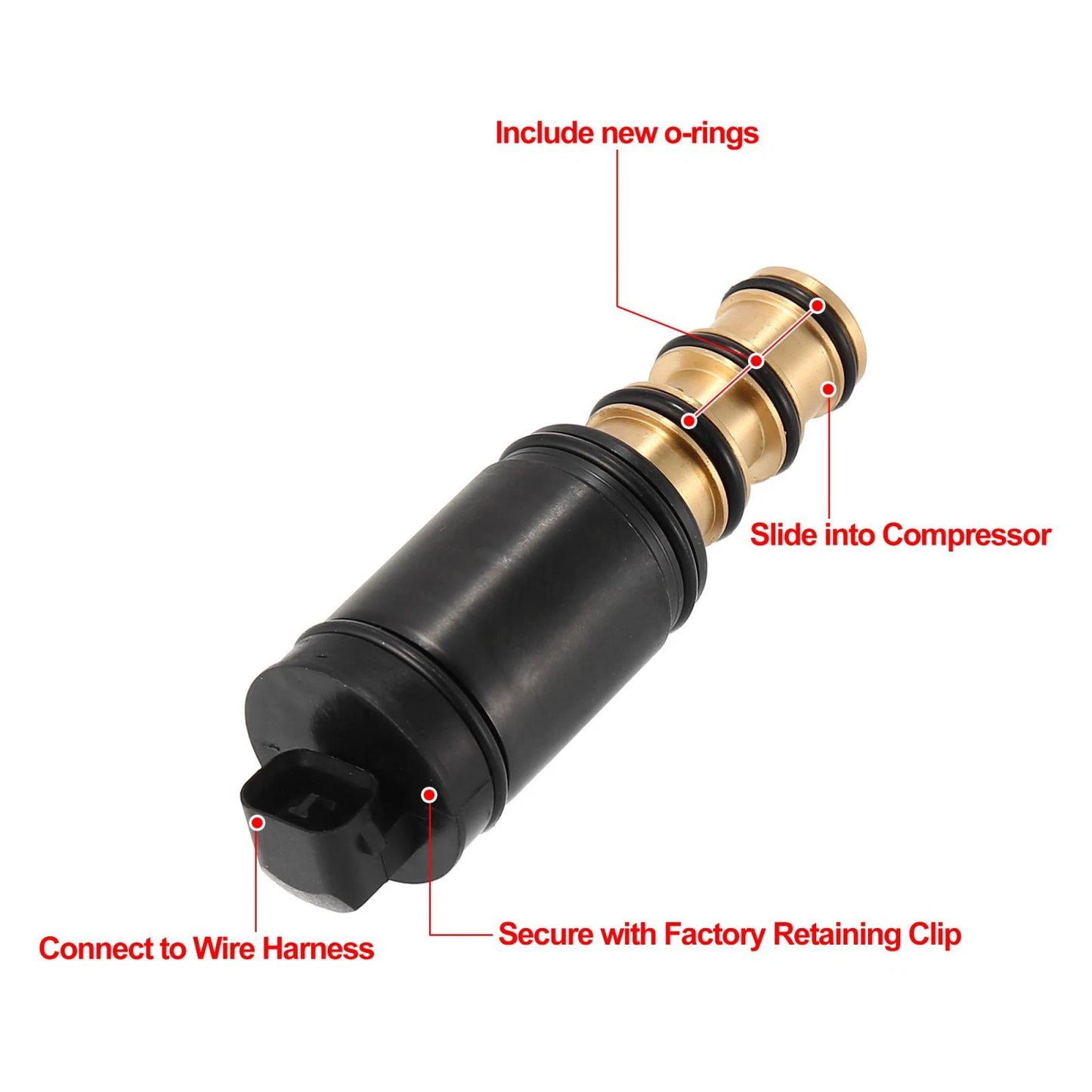 AC Compressor Electronic Control Valve for Toyota Yaris (2006–2011)