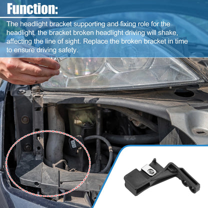 Front Left Headlight Support Bracket for Ford Fusion, Lincoln MKZ (2013-2020)