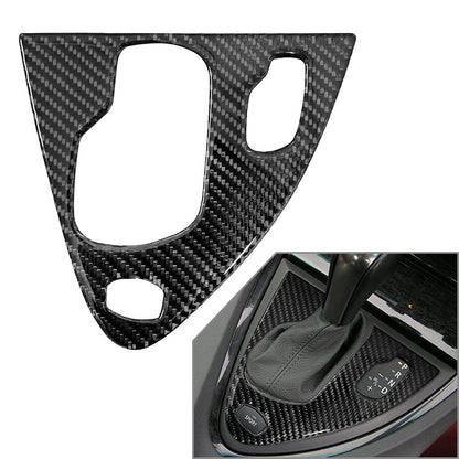 Carbon Fiber Automatic Gear Shift Panel Cover for BMW 6 Series E63 (2004-2010)