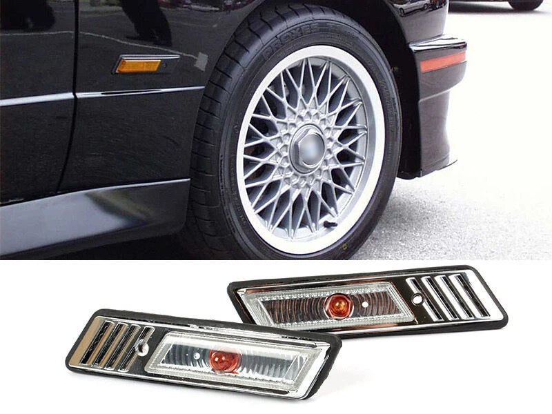 Side Marker Lights for BMW E36 (1991-1996) - Clear (2 x Bulbs)
