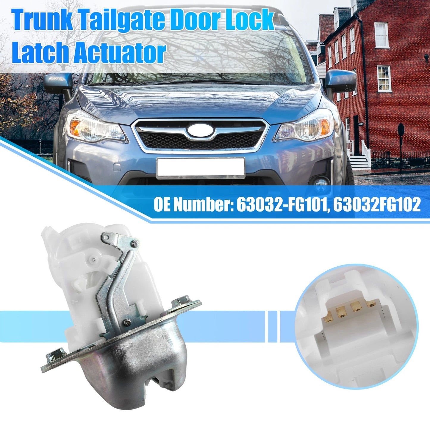 Trunk Latch Lock Actuator for Subaru Crosstrek (2014-2023)