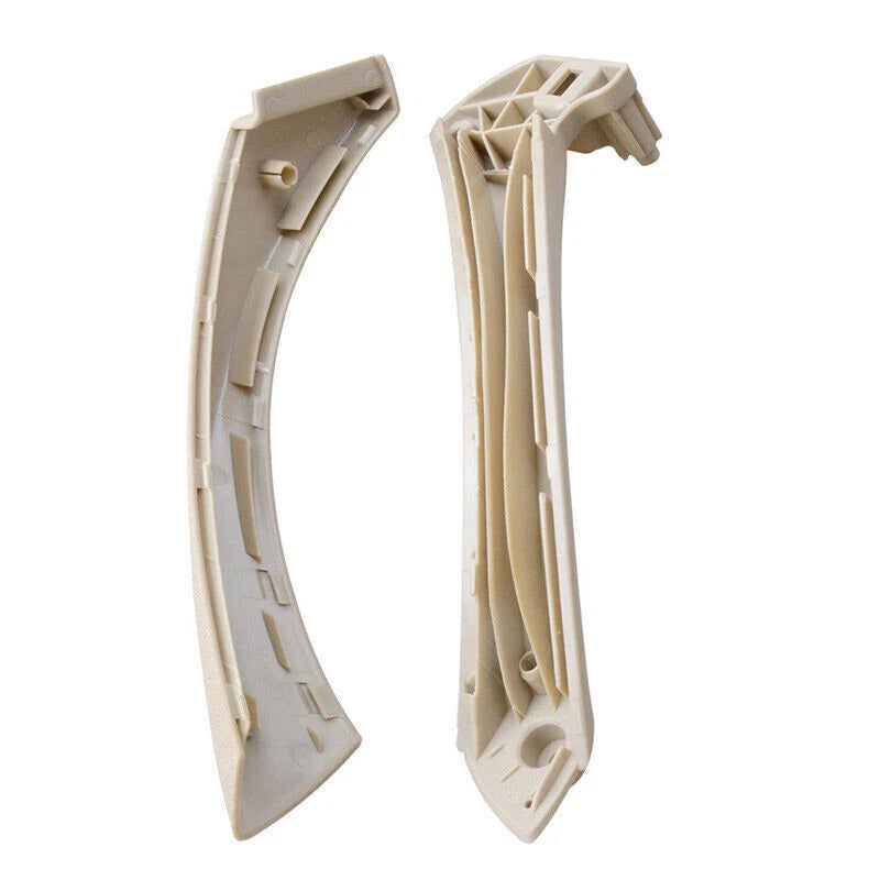 Beige Inner & Outer Door Panel Handle Pull Trim Cover for BMW E90 328i (2007-2013)
