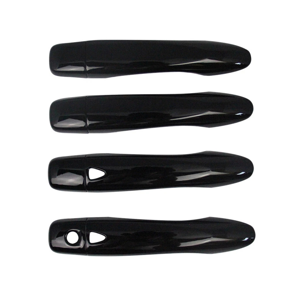 4 x ABS Glossy Black Door Handle Covers Trim for Nissan Altima (2013-2018)