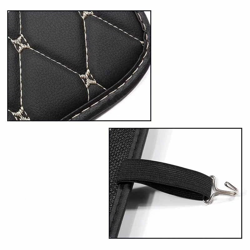 Anti Kick Pad Mat PU Protector Cover for Car Seat Back Universal Accessories