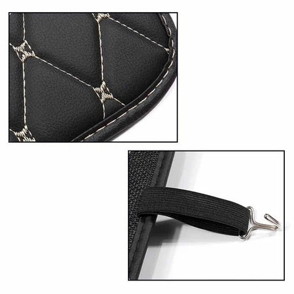 Anti Kick Pad Mat PU Protector Cover for Car Seat Back Universal Accessories