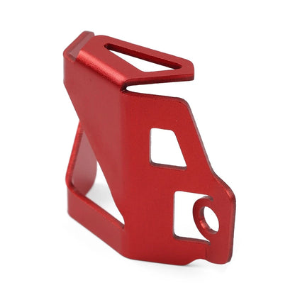 Rear Brake Fluid Reservoir Cover Guard Red for Moto Morini XCape 650 (2006-2010)
