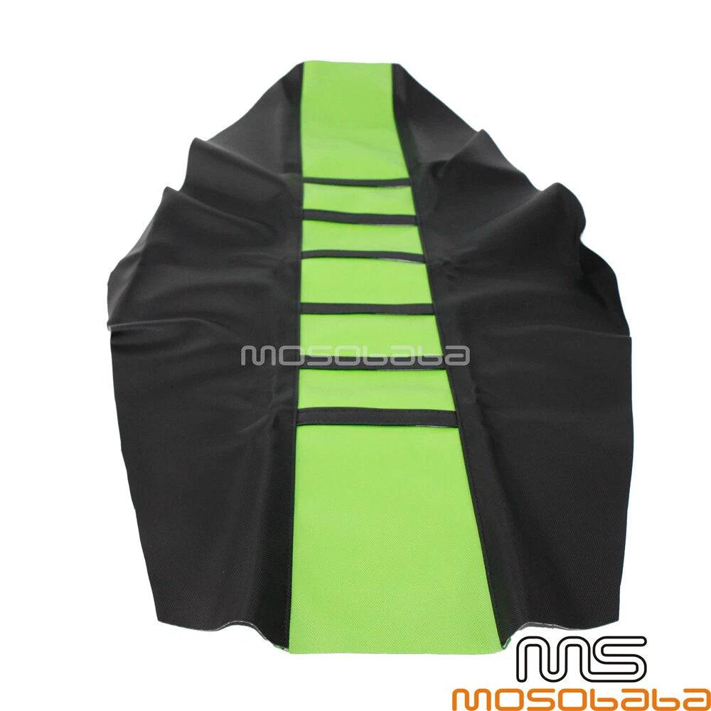 Rubber Ribbed Seat Cushion Cover for Kawasaki KLX110 KLX250 KLX400 (2002-2023)
