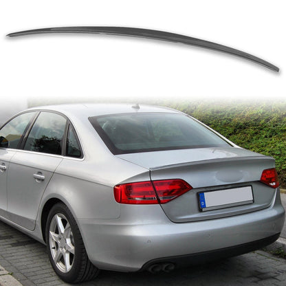 ABS Boot Spoiler for Audi A4 B8 Sedan 2008-2016 Monsoon Gray