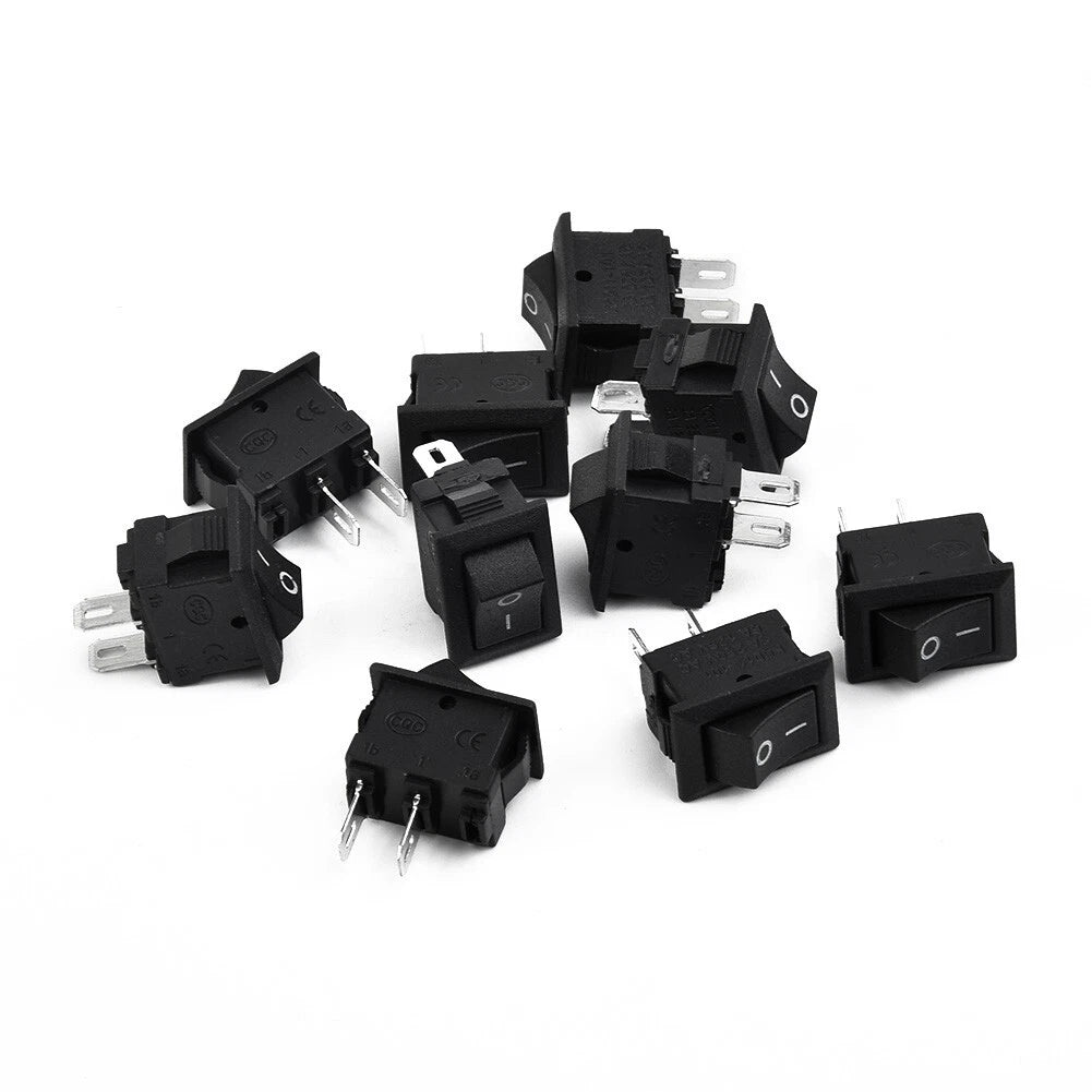 2 Pin ON OFF 10 x Toggle Switch for Cars Trucks Boats