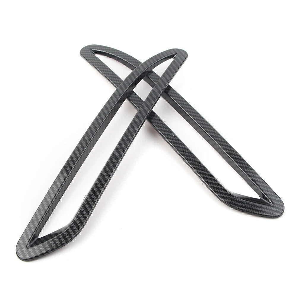 Rear Fog Light Cover Trims Carbon Look for Mercedes-Benz A-Class A220 (19-20)