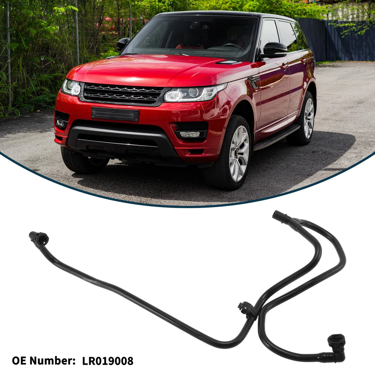 Radiator Hose No.LR019008 for Land Rover Range Rover (2010-2013)
