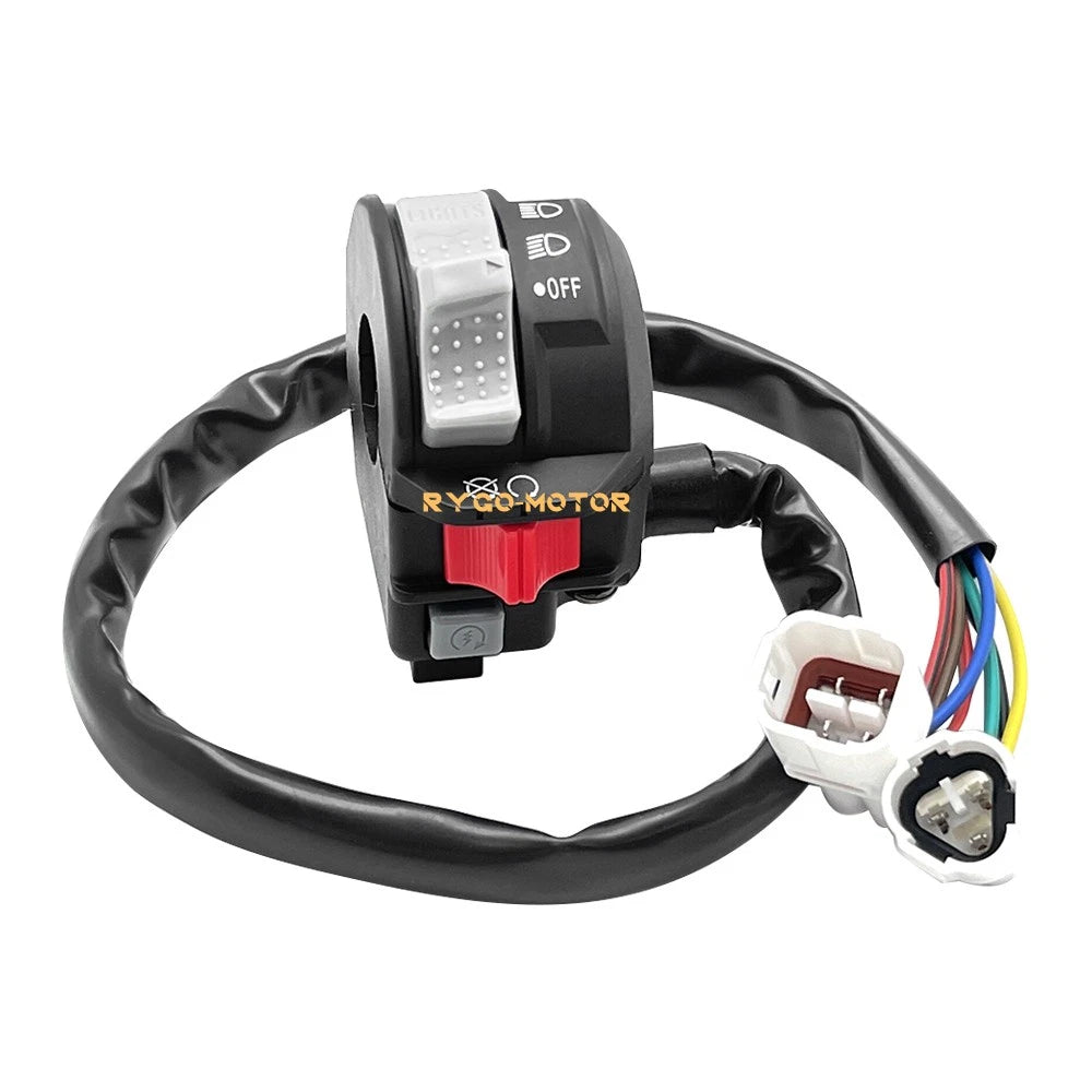 Left Handlebar Switch Run Start Headlight for Yamaha YFM250X Bear Tracker