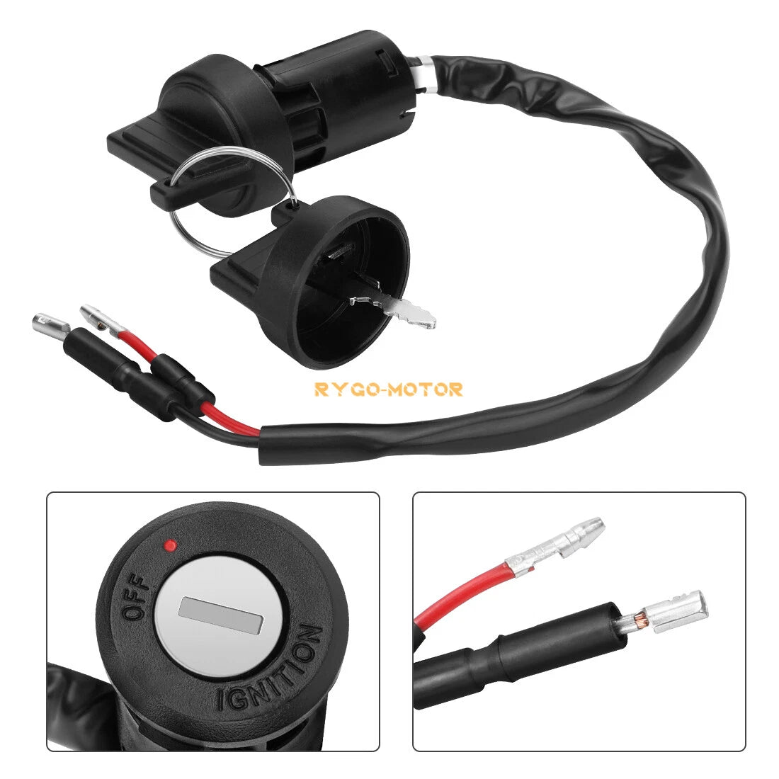 Handlebar Key Starter Relay Switch for Honda TRX300EX Sportrax (1993–2006)