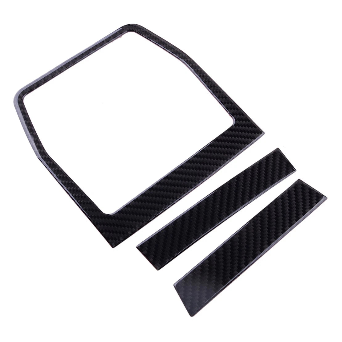 Carbon Fiber Interior Door Trim Cover for Dodge Challenger (2015-2023)