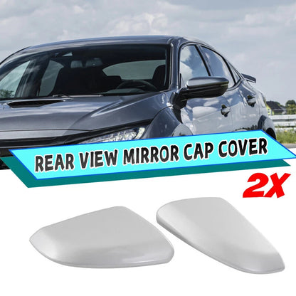 Rearview Mirror Cap Cover Trim for Honda Civic 2016-2020 Silver