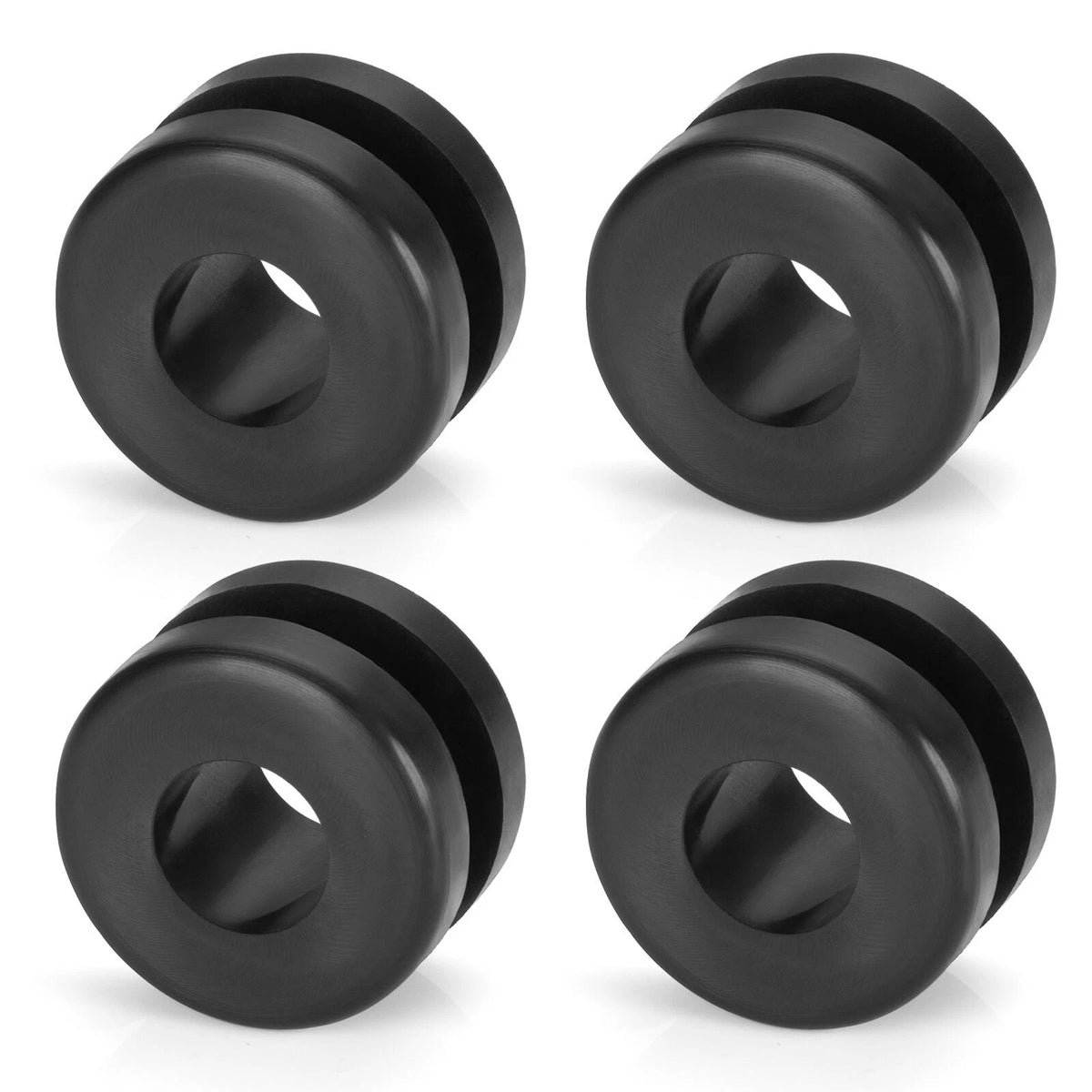 4x Rubber Heel Guard for Yamaha Banshee 350/Warrior 350/Blaster 200