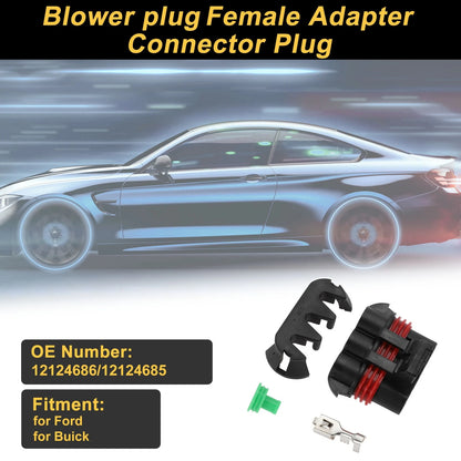 1 Set 3-Pin Connector Plug for Ford Buick