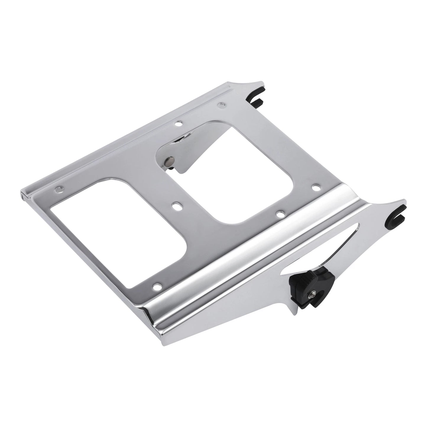 Chrome Quick Detach  Up Mount Rack for Harley Touring Street Glide (09-13)