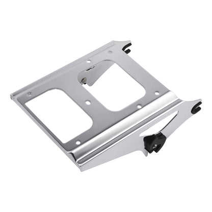 Chrome Quick Detach  Up Mount Rack for Harley Touring Street Glide (09-13)
