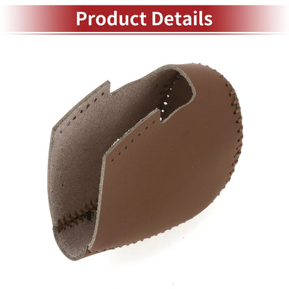Car Gear Shift Knob Cover 1 Pcs for Honda HR-V (2023-2024) Brown Faux Leather