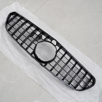 Black GT Grille Cover for Mercedes Benz S-Class C217 W217 S63 S65 (2015-2017)