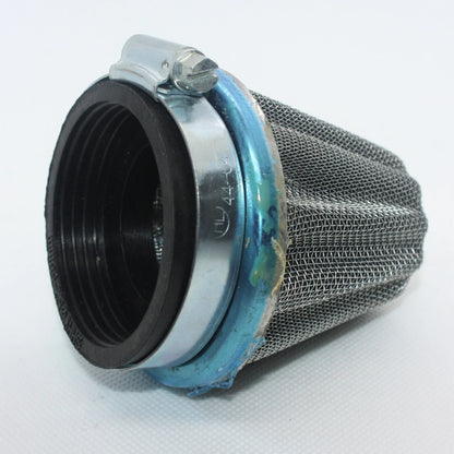 54mm Chrome Steel Pod Air Filter for PIT Trail Quad Dirt Bike ATV Dune Buggy