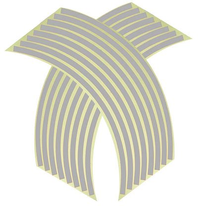 Reflective Rim Stickers for Kawasaki NINJA Motorcycle Wheel Decals