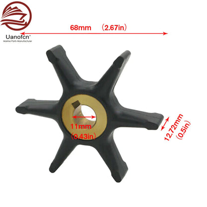 Water Pump Impeller for Johnson OMC Outboard 277181 434424 18-3001 500350