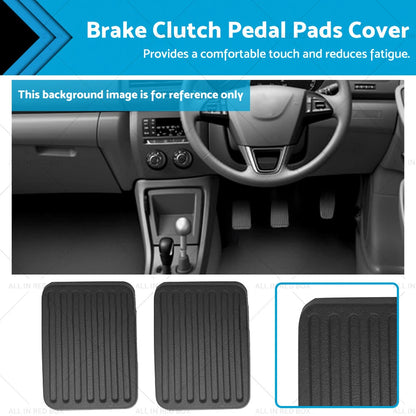 Brake Clutch Pedal Pad Covers for Hyundai Accent Elantra Excel Scoupe
