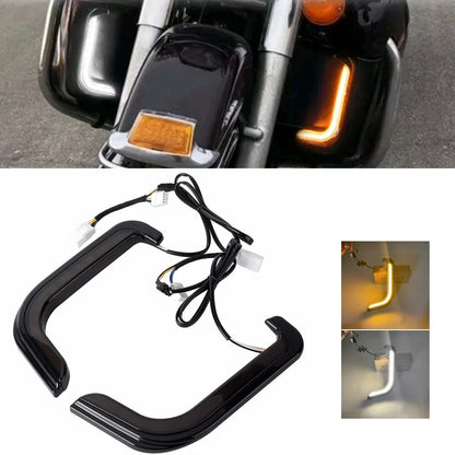LED Fairing Accent Turn Signal Lights for Harley Touring Electra Glide (2014-2023)