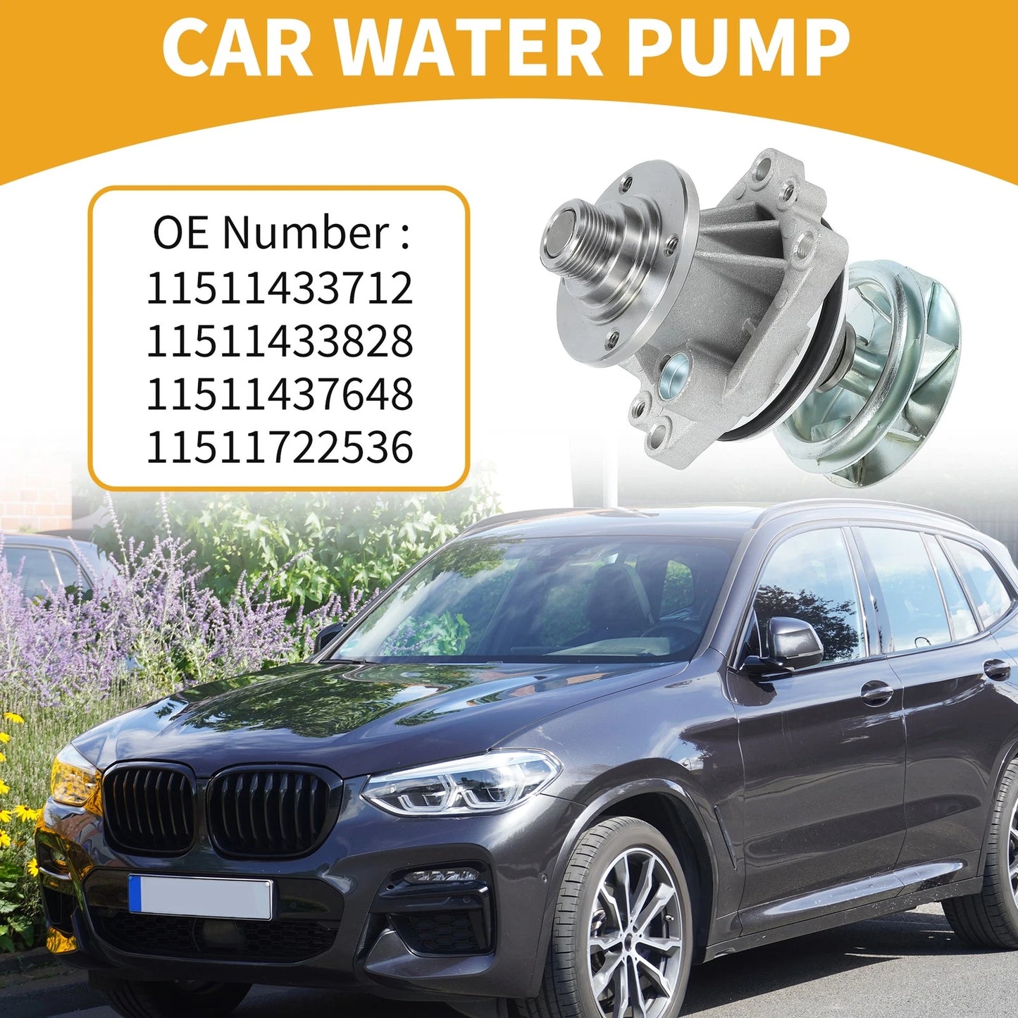 Engine Water Pump for BMW 320I (1992-2005) - High-Quality Replacement Parts