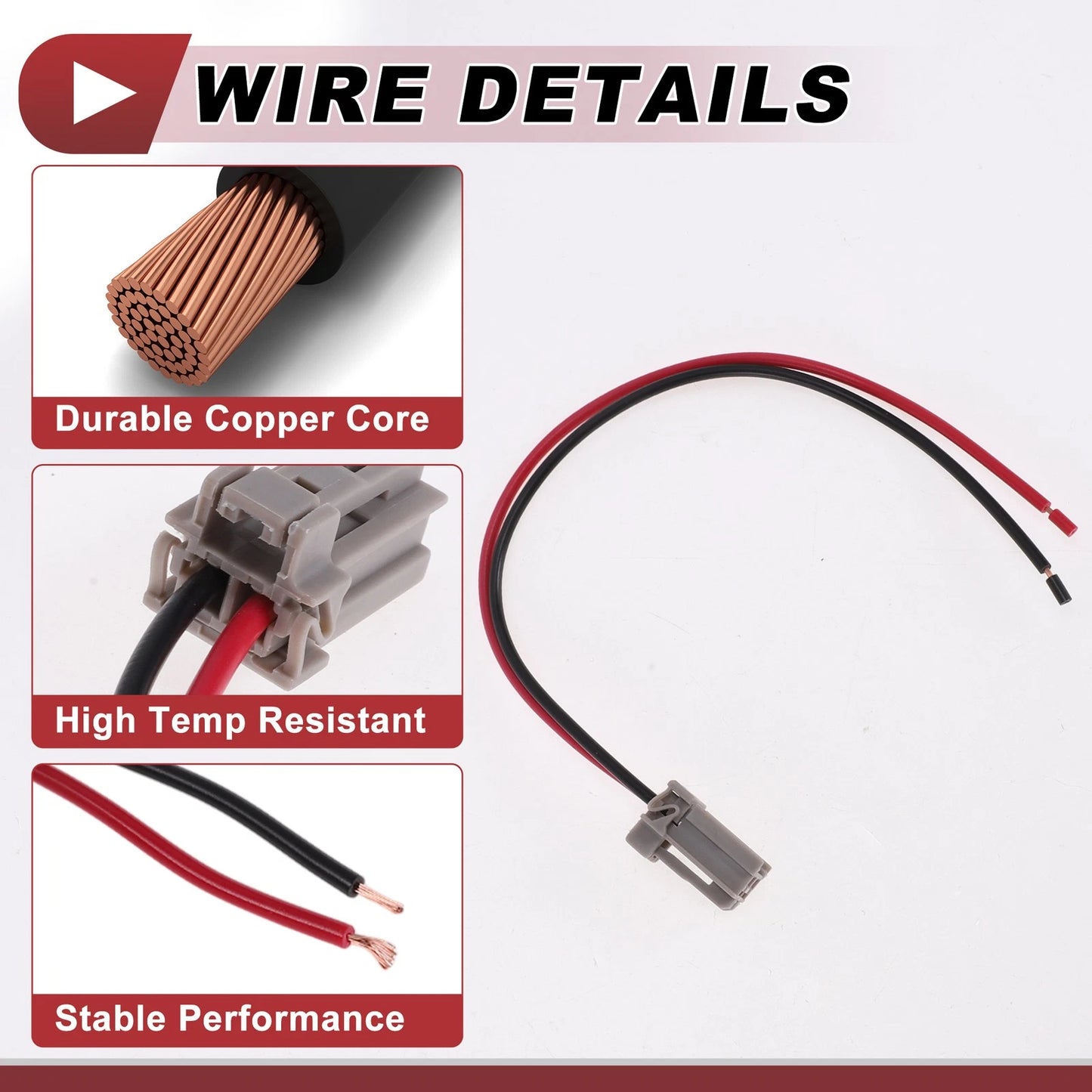 Tail Lamp Brake Light Socket Wiring for Honda Accord (2005-2017)