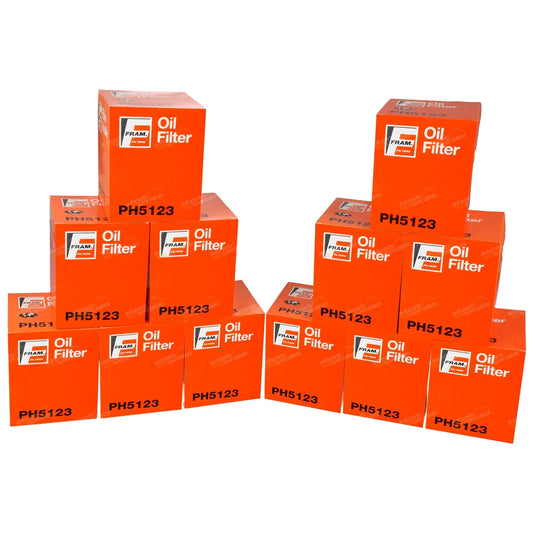 12 x Oil Filters for Toyota Landcruiser Prado KZJ120R (2003–2007)