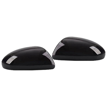 L & R Side Door Rearview Mirror Cover Caps for Mazda 2 MK2 (2007-2014)