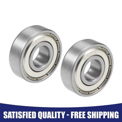 2 x Deep Groove Ball Bearing 12x32x10mm Double Shielded for Vehicle