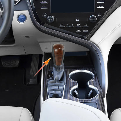 Gear Shift Knob Wood Pattern Gear Lever Shifter for Toyota/Lexus