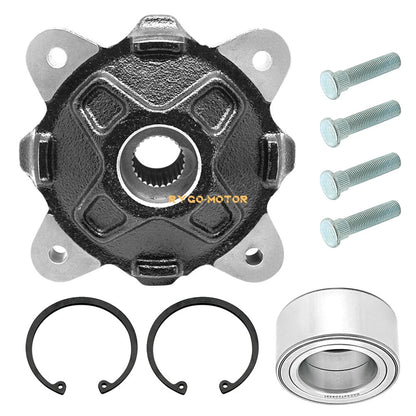 Front Wheel Hub & Bearing for Polaris RZR 570 800-4 900 (2010–2019)