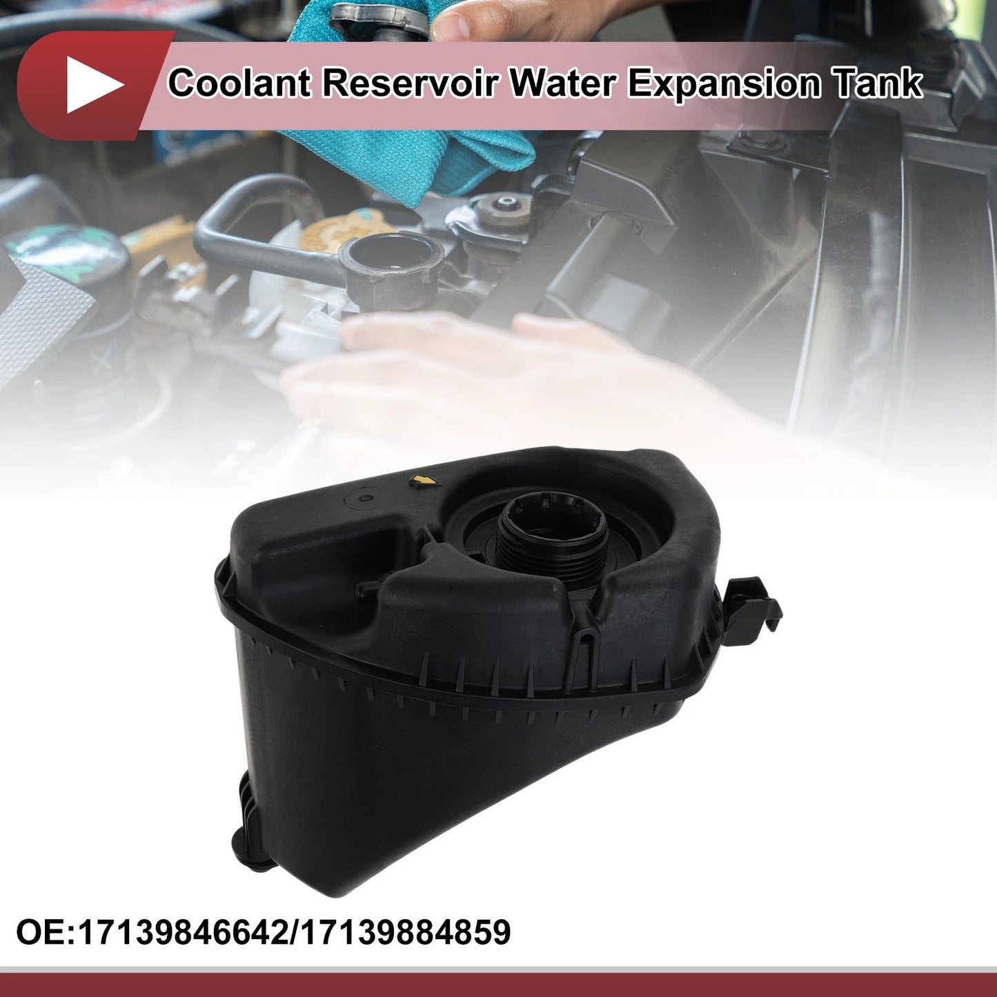 Coolant Expansion Overflow Tank for BMW G30 G32 G12