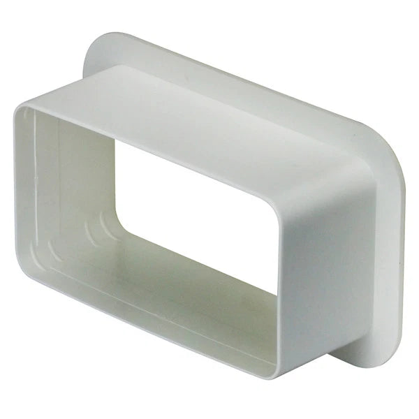 Caravan Air Vent/Boat Scupper for RV/Trailer - White with Trim