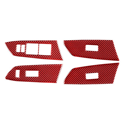RHD Interior Door Window Lift Switch Cover Trim for Toyota Tundra (2014-2021)