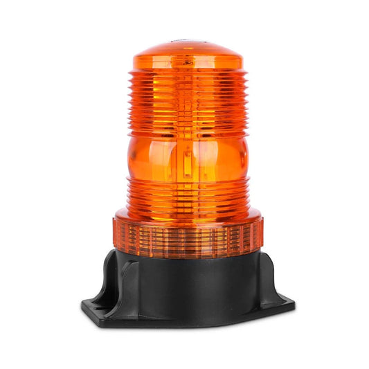 12-30V Amber LED Flashing Beacon Strobe Emergency Light for Car
