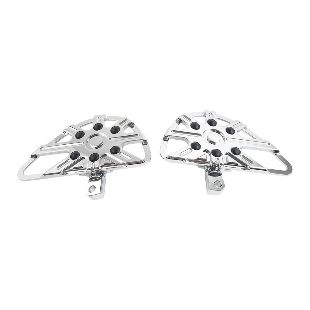 Rear Passenger Footrest Floorboards for Harley Touring Softail