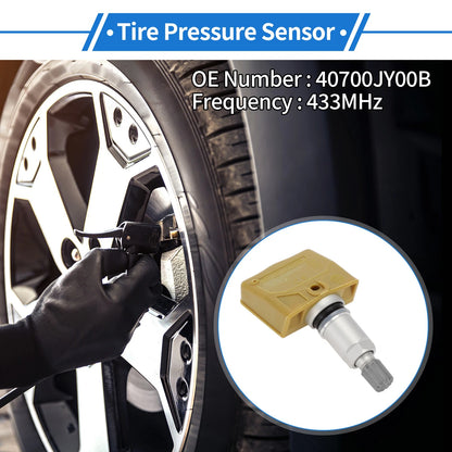 Tire Pressure Sensor 433MHz for Nissan Rogue (2014-2018) 1 x