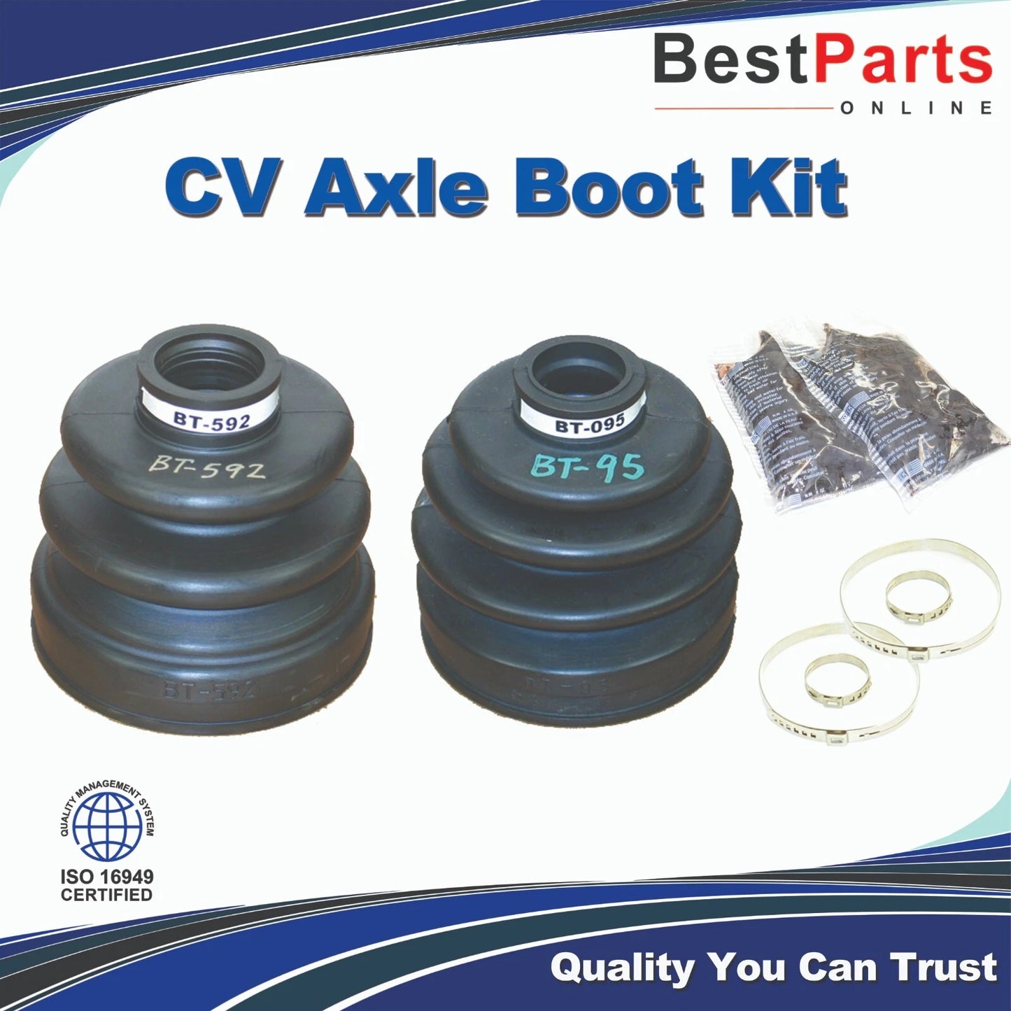 CV Axle Boot Inner & Outer for Mitsubishi Montero (1989–1991)