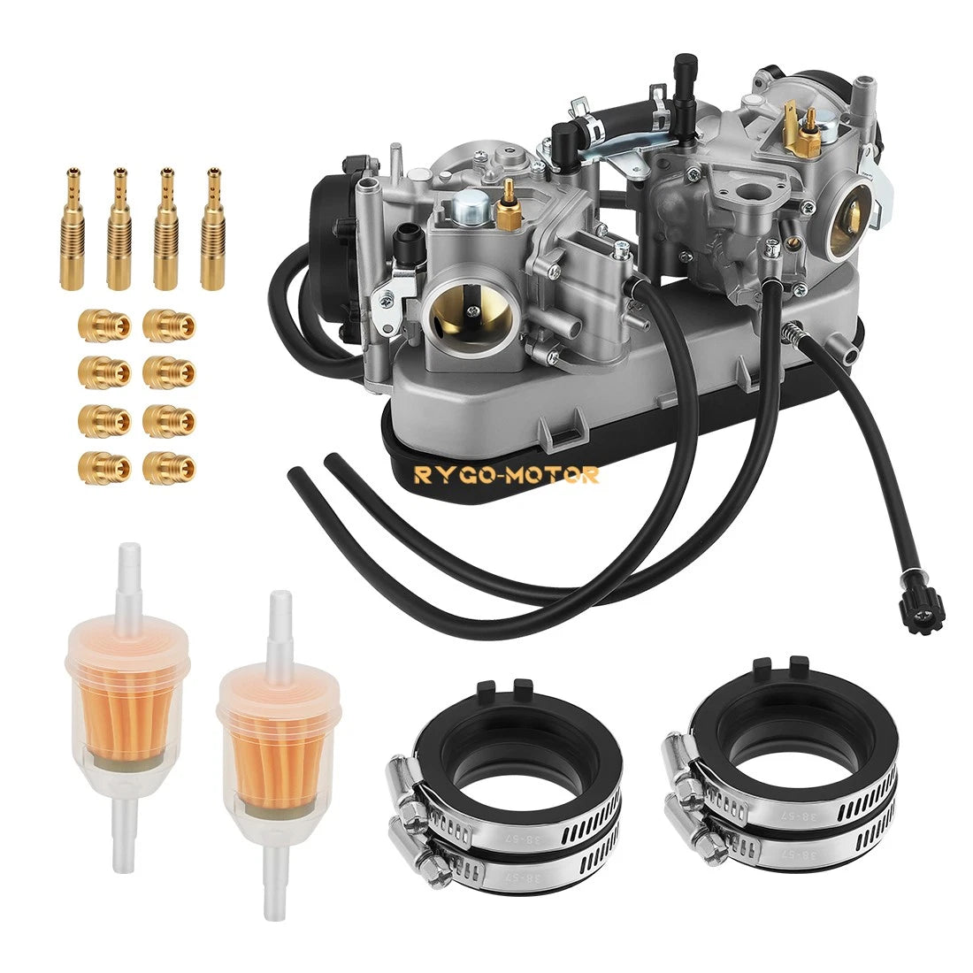 Carburetor Assembly & Intake Boot for Kawasaki Brute Force 750 KVF750 (2005–2007)