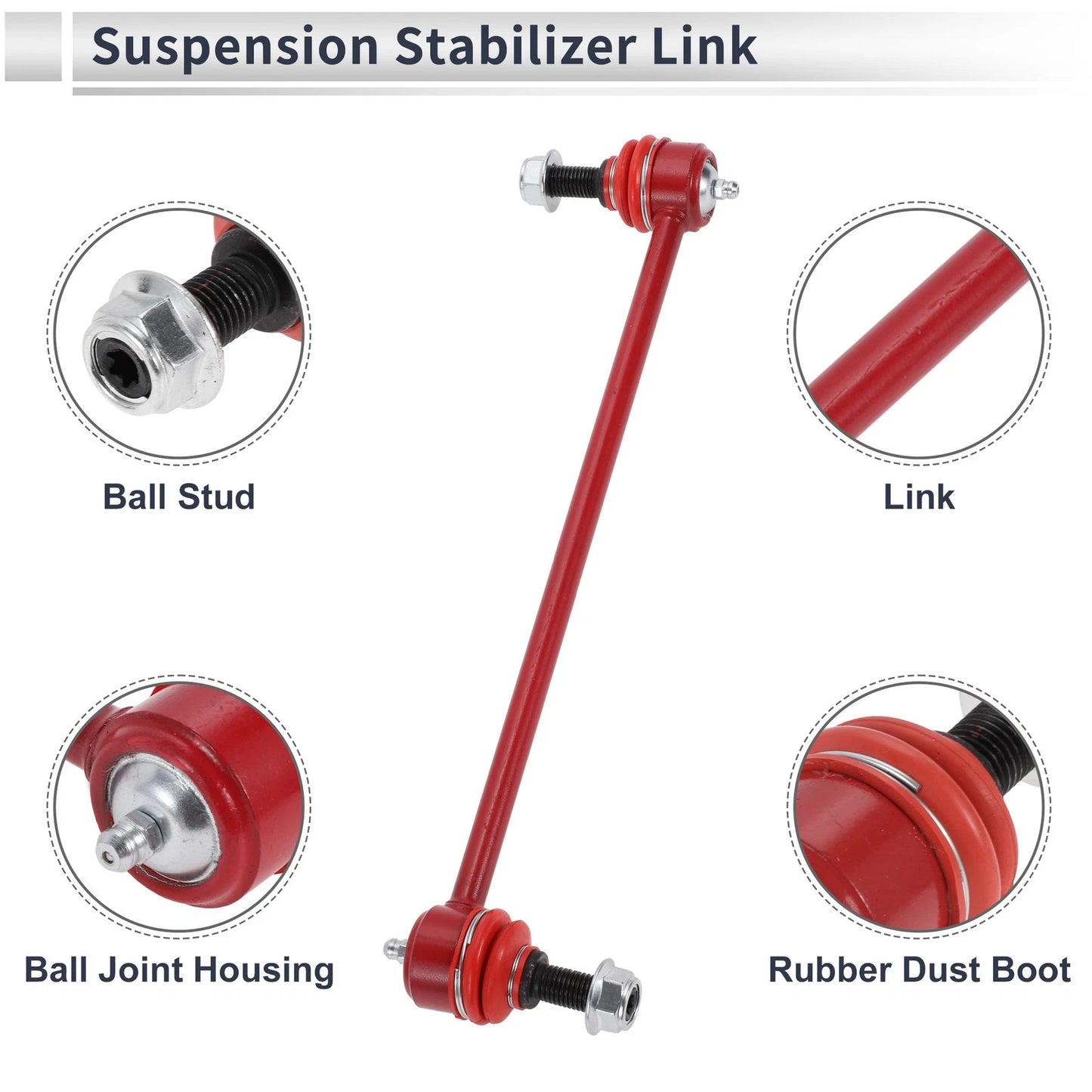 Front Stabilizer Bar Links for Chrysler Pacifica (2004-2008) 2x